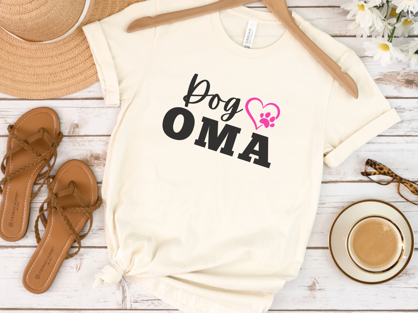 Dog Oma Shirt, Dog Grandma Gift, Cute Puppy Oma, Gift for Dog Oma, Grand Dog Lover, Dog Grandma Gift, granddog gift