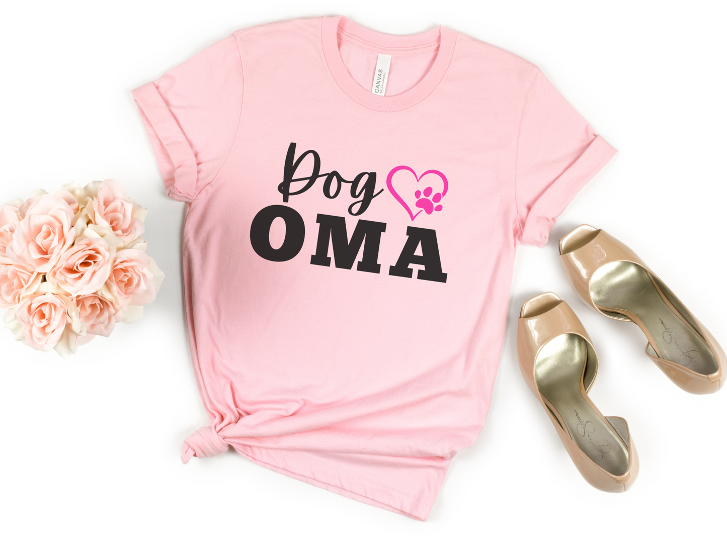 Dog Oma Shirt, Dog Grandma Gift, Cute Puppy Oma, Gift for Dog Oma, Grand Dog Lover, Dog Grandma Gift, granddog gift