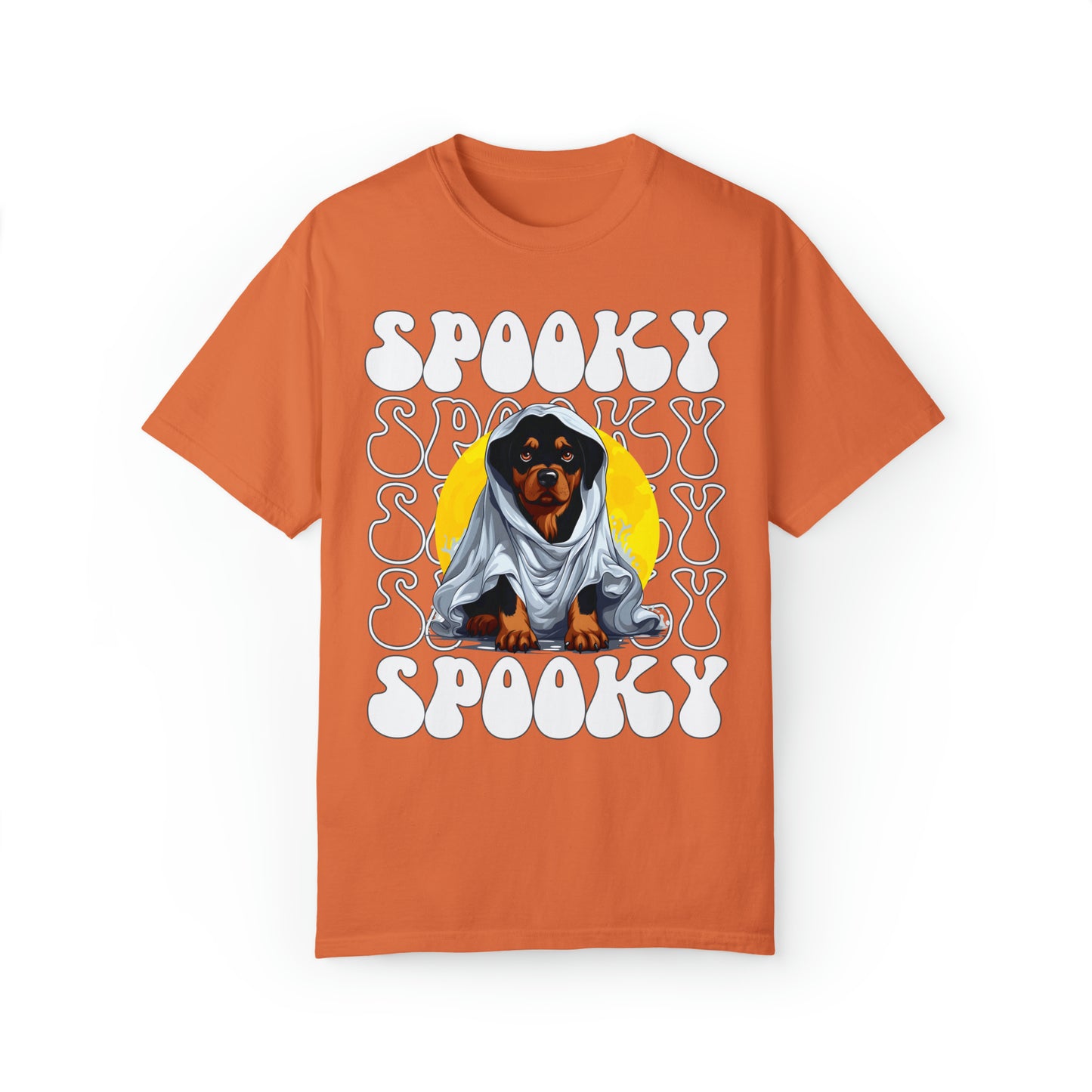 Rottweiler Halloween Shirt, Spooky Season Rottweiler Top For Women, Rottweiler Ghost Spooky Season t-shirt, Rottie Lover Halloween