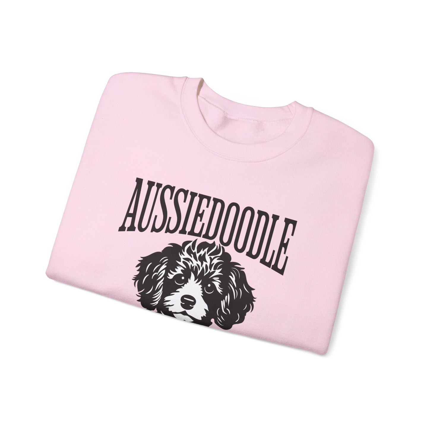 Aussiedoodle Mama Crewneck Sweatshirt, Aussie Doodle Womens Top, Miniature Aussiedoo Ladies Sweatshirt