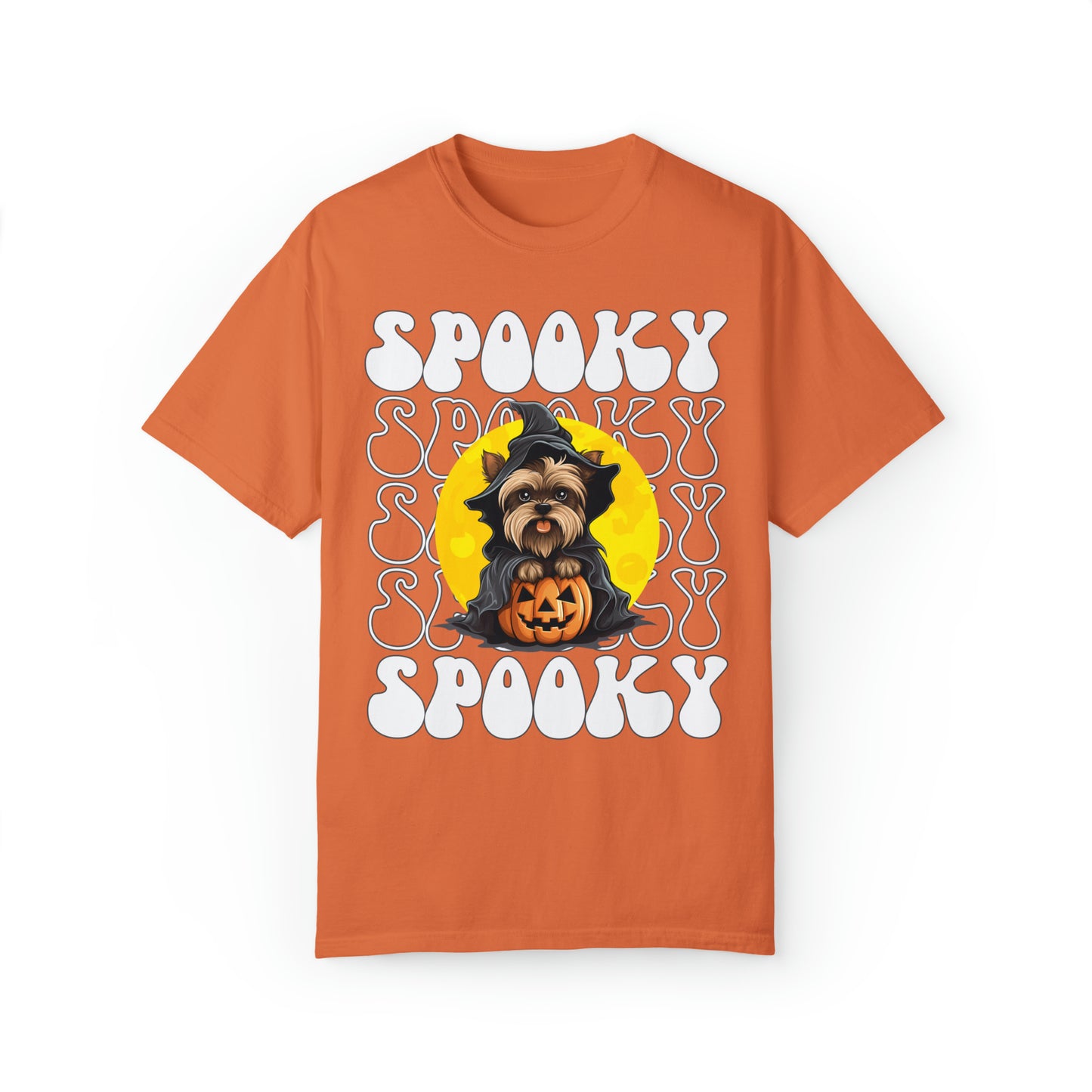 Yorkie Halloween Shirt, Spooky Season Yorkshire Terrier Top For Women, Yorkie Ghost Spooky Season t-shirt, Yorkshire Terror Halloween Ghost