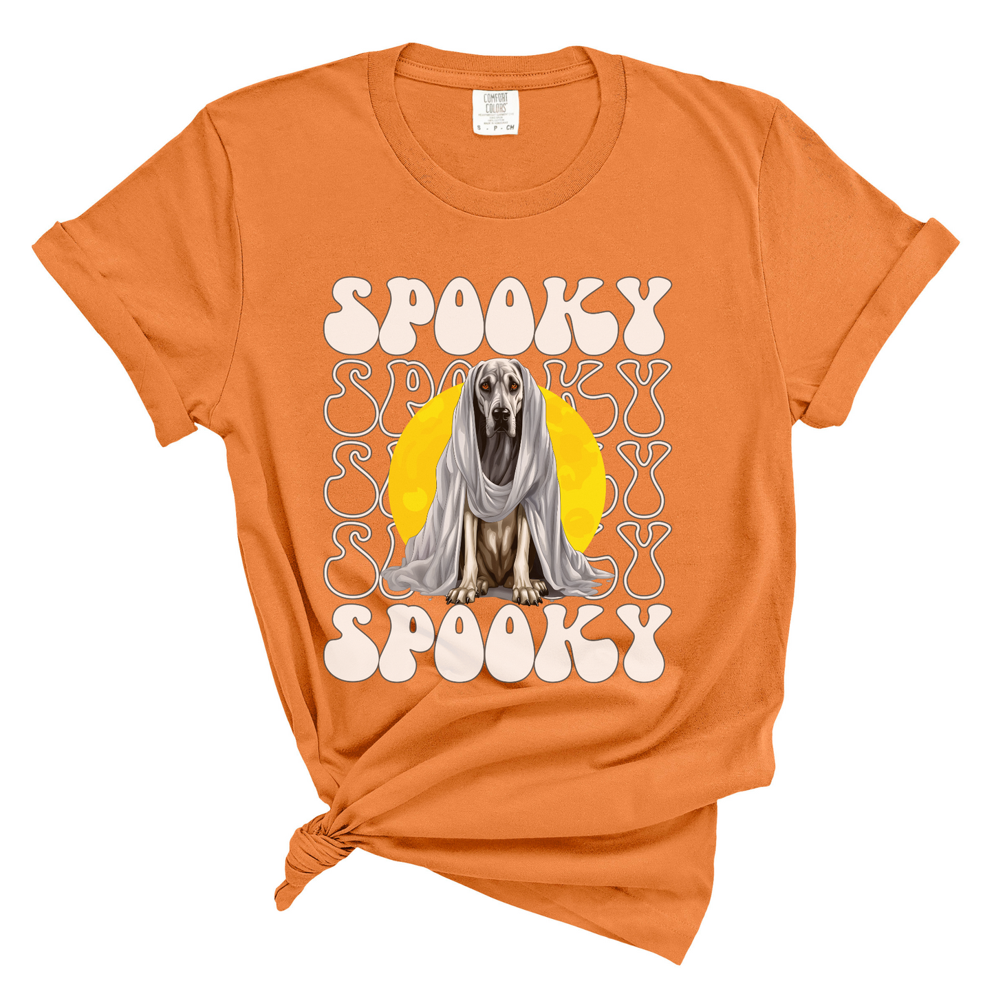 Great Dane Halloween Shirt, Spooky Season Great Dane Top For Women, Great Dane Ghost Spooky Season t-shirt, Great Dane Lover Halloween