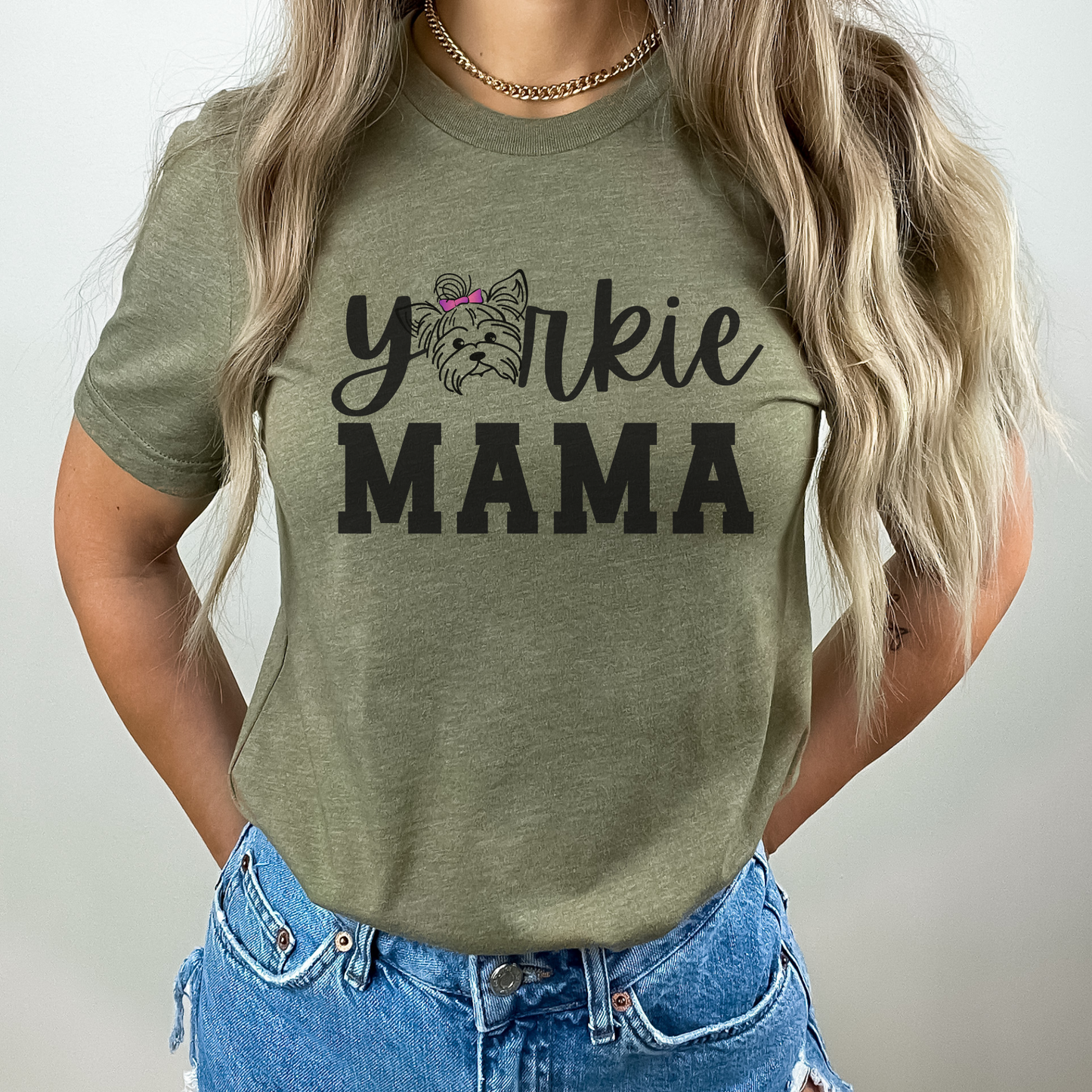 Yorkie Mama Shirt Yorkshire Terrier Mom Gift, Yorkie top,  Womens Yorkshire Terrier Mama, Yorkie Lover, Yorkshire Terrier Owner Gift Idea